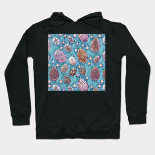 Easter eggs 1 (MD23Etr001d) Hoodie